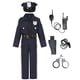 thumbnail image 2 of Neilyoshop Disfraz de policía para niños, disfraz de policía para niños, disfraz de oficin Neilyoshop Neilyoshop, 2 of 2