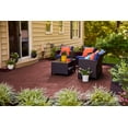 thumbnail image 4 of GroundSmart 24" x 24" x 5/8" Red Brick Rubber Paver, 4 Pack, 4 of 13