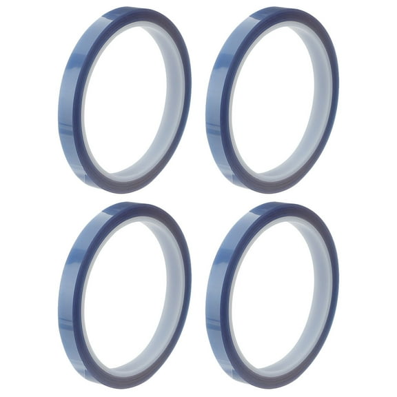Milisten 4 Rolls Blue Heat Tape for Sublimation Press Professionals 11.8x7.9x0.39in