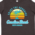thumbnail image 4 of Inktastic Summer Enjoy the Sunshine Carolina Beach North Carolina Blue Boys or Girls Toddler T-Shirt, 4 of 5