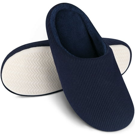 

Bergman Kelly Memory Foam Slippers for Women & Men Super Cushiony Slip-On House Shoes for WFH Comfort (Cush Collection - Scuff Style) US Company