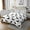 White Black, variant on Erosebridal Funny Dogs Quilt Sets for Queen Size Bed, Corgi Pug Dachshund Bed Set, Pet Lovers Home Decor 3-Piece