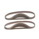 thumbnail image 4 of 10 bandas abrasivas de lijado de 330 x 10 mm, grano 80, herramientas de pulido y pulido., 4 of 7