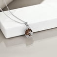 thumbnail image 5 of Sterling Silver Gemstone Teardrop Pendant Necklace Crystal Jewelry for Women, 5 of 10