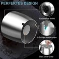 thumbnail image 4 of Stainless Steel Ashtray With Lid Outdoor Windproof Ashtray With Non-slip Base For Outdoor And Indoor Use, 4 of 5