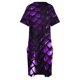 thumbnail image 5 of Vestido de bolsillo suelto con escamas de dragón morado para mujer, vestidos de noche, vestidos de fiesta, ropa, 5 of 7