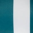 thumbnail image 5 of Havana Striped Tufted Patio Seat Cushion Peacock/White 6 Pack, 5 of 5