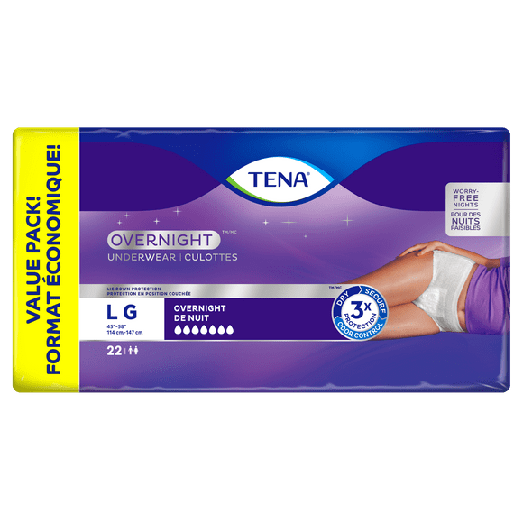 D-TENA TENA UW NIGHT L 22