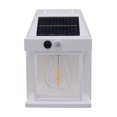 thumbnail image 1 of Lámpara de pared solar LED para exteriores, lámpara de tungsteno impermeable, lámpara de jardín con inducción del cuerpo humano, luz de noche para villa y jardín, 1 of 5