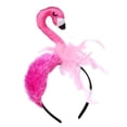 thumbnail image 3 of Diadema de flamencos para mujeres y niñas, vestido elegante, accesorio para el cabello iluminado, de flamencos para fiesta Tropical de, 3 of 9
