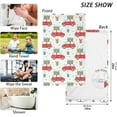thumbnail image 3 of GZHJMY Christmas Snowflake Gifts Car Hand Towel Cotton Soft Absorbent Bath Hand Towels Decor, Multipurpose for Kitchen, Hotel, Spa, Yoga, Gym, Set of 2, 3 of 7