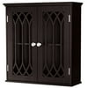 Chateau Wall Cabinet, Espresso