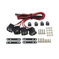 thumbnail image 3 of Lampe Pare-Chocs en Plastique Projecteur Léger Projecteur LED avec Support 1/10 Trx-4 SCX10 90046 Remplacement Type 1, 3 of 7