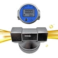 thumbnail image 2 of Yokua Digital Flow Meter with Large Flow 3/4in/1in Fuel Flow Meter Waterproof, 2 of 12