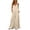 Khaki, variant on Tqcoqu Women's Backless Summer Beach Casual Jumpsuit,V Neck Spaghetti Strap Wide Leg Jumpsuit with Pockets,Blue Women's S-XXXL