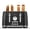 Black, variant on LONGDEEM 4 Slice Toaster - 6 Browning Levels, Wide Slots, High Lift Lever - Black