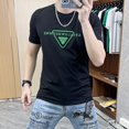 thumbnail image 3 of Ropa Camisetas gráficas para hombre Camisetas estampadas con dibujos para hombre Camisetas con alfabeto Ropa de calle Hip Hop Bashy Y2k Nuevo sin logotipo Elegante Xl, 3 of 5
