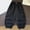 Black, variant on Ovbmpzd Cargo Pants for Girls Boys Wide Leg Cotton Black Jogger Outdoor Baggy Pants Big Kid Sweatpants Size 2
