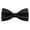 Black, variant on HUANLEDASH Men Bow Tie Formal Business Style Exquisite Satin Bright Color Smooth Solid Color Party Banquet Wedding Groom Bow Clothes Accessories