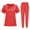 Saffron-250228AA, variant on Hearthz Scrubs for Women Set Medical Uniform Nurse Uniform Jogger Suit Stretch Top & Pants Women Scrub Sets