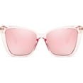 thumbnail image 4 of FEISEDY Trendy Polarized Women Sunglasses, Retro Womens Square Cat Eye Sun Glasses B4134, 4 of 14