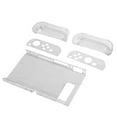 thumbnail image 1 of Kit de funda protectora para consola de juegos, carcasa dividida de TPU, protector transparente para Switch, 1 of 12