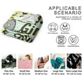 thumbnail image 7 of Yibo Floral Duck Funny Gift for Girls Boys Kids Animals Lovers Super Soft Flannel Blanket for Sofa Couch Bed Travel Plush Warm Cozy Home Decor for Summer, for Kids/Baby, 7 of 7