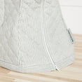 thumbnail image 6 of KITCHENAID Fitted Tilt-Head Ticking Stripe Stand Mixer Cover with Storage Pocket, Quilted 100% Cotton, Charcoal Grey, 14.4"x18"x10", 6 of 10