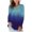 Purple, variant on Vedolay Womens Long Sleeve T Shirts Tops Lace Casual Loose Blouses Sweatshirts Blue,2XL