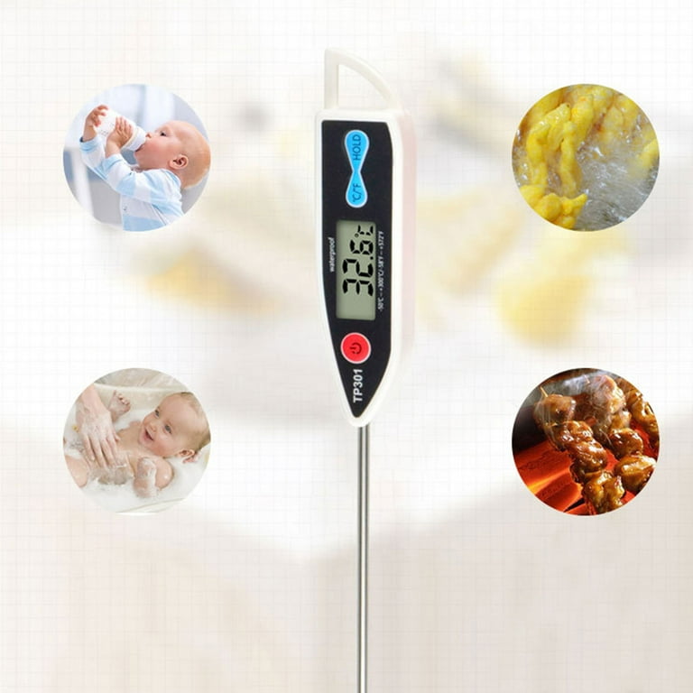 Waterproof Digital Food Thermometer For Liquid, Water, Candle