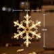 thumbnail image 5 of Luz LED con ventosa para decoración navideña, luz de Papá Noel, copo de nieve, alce, adorno para ventana del hogar, regalo de Feliz Año Nuevo, Navidad Natal 2022, 5 of 5