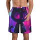 thumbnail image 1 of Fotbe Neon Toy Cat Reflections Trajes de Baño Estampados para Hombre, Shorts de Verano de Secado Rápido, Ropa de Playa, Bañadores-X-Large, 1 of 6
