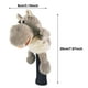 thumbnail image 3 of Funda protectora para la cabeza del driver de golf, diseño original y divertido. Hipopótamo, 3 of 6