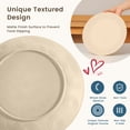thumbnail image 3 of Homienly 16-Piece Wheat Straw Dinnerware Set, Service for 4, Plates, Bowls & Cups, Microwave & Dishwasher Safe, Beige, 3 of 8