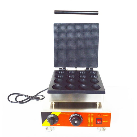 INTBUYING Electric Dutch Flower Form Mini Waffle Maker Pancake Waffle Making Machine Baker 110V
