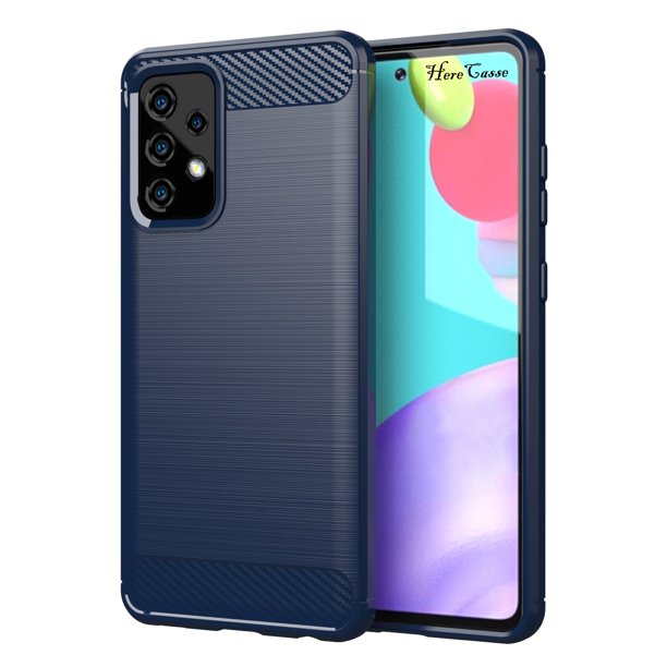 Funda de fibra de carbono para Samsung Galaxy, carcasa de silicona suave a prueba de golpes, para A01, A11, A21, A21S, A31, A41, A51, A71, 5G, M31, M51, A6, A8, 2018 QYM unisex