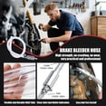 thumbnail image 3 of Brake Bleeder Hose Universal Brake Fluid Bleeder Kit Easy to Use Auto Motorcycle One-Way Check Valve Tube Bleeding Tool Kit, 3 of 8