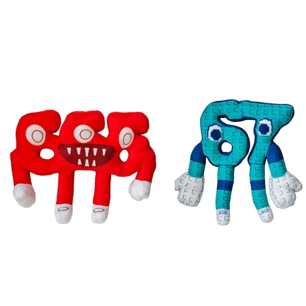 2pc Steal a Brainrot 67 Plush Toys,10.2 Inch 67 Steal a Brainrot Collection Game Character Stuffed Plush Toys,Collectible Pillow Doll for Kids and Fans