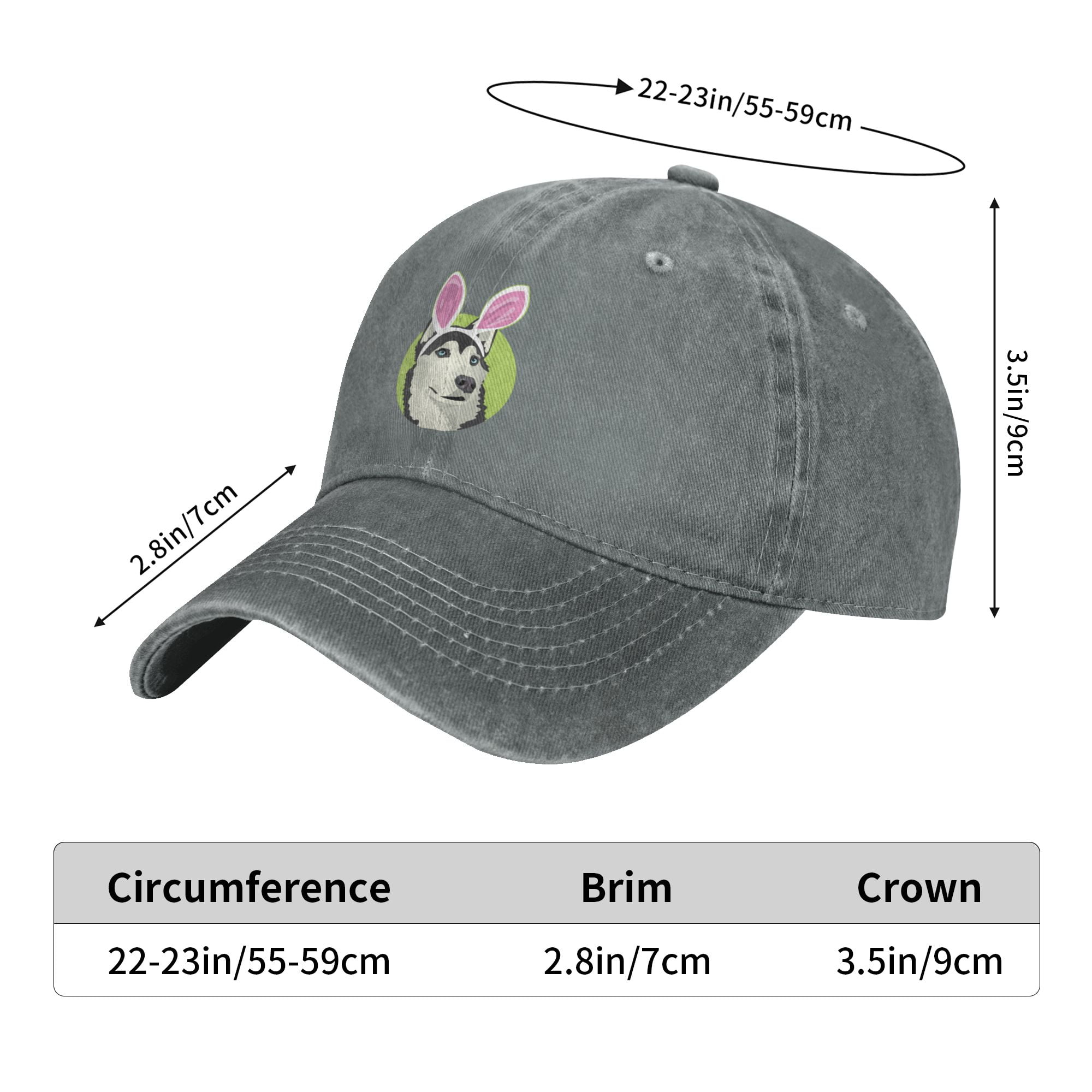 Baseball cap with bunny ears sales