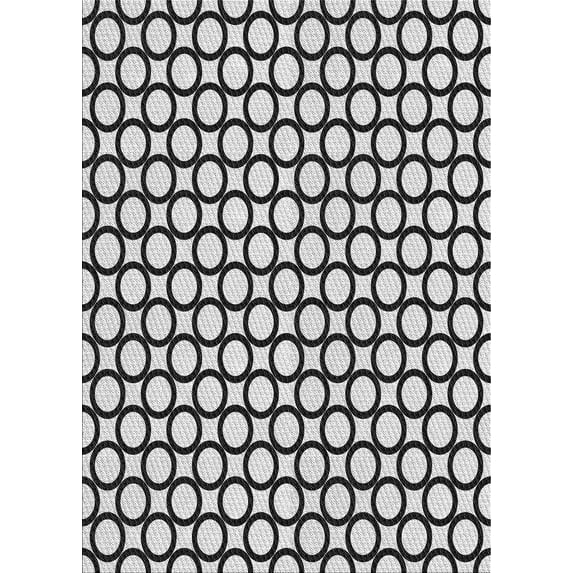 Ahgly Company Machine Washable Indoor Rectangle Transitional Platinum Gray Area Rugs, 3' x 5'