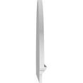 thumbnail image 4 of Ekena Millwork 52"W x 32-3/4"H x 2-3/4"P Half Round 4 Spoke Architectural Grade PVC Combination Pediment, 4 of 7