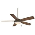 thumbnail image 5 of Led Ceiling Fan In Transitional Style 15.25 Inches Tall By 54 Inches Wide-Oil Rubbed Bronze Finish-Dark Pine Blade Color Minka Aire Fans F534l-Orb, 5 of 10
