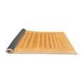 thumbnail image 2 of Ahgly Company Indoor Round Solid Orange Modern Area Rugs, 7' Round, 2 of 4