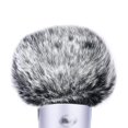 thumbnail image 5 of Sunmns - Funda para parabrisas peluda compatible con micrófono Yeti azul, 5 of 5