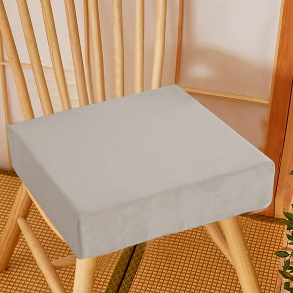 Camnix Thickened Foam Seat Cushions Kitchen Chairs Pads for Dining Chairs Non Slip Office Seat Cushions Soft Thick Large Metal Wooden Chair Cushions,15.7" x 15.7"