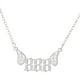 thumbnail image 1 of Joyería de Acero Inoxidable Mujeres Luz Ángel Número Colgante Collar 000 999, 1 of 6