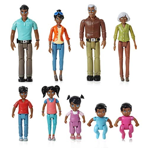 Beverly Hills Doll Collection Sweet Li L Family African American Dollhouse People Set Of 9 Action Figure Set Grandpa Grandma Mom Dad Sister Brother Toddler Twin Boy Girl Walmart Com Beverly Hills Doll Collection Sweet Li L Family African American Dollhouse People Set Of 9 Action Figure Set Grandpa Grandma Mom Dad Sister Brother Toddler Twin Boy Girl Walmart Com