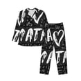 thumbnail image 1 of Fotbe I love Math Pattern Long Sleeve Pajama Set for Men,Sleepwear Set,2-piece Loungewear Set,Soft PJs Comfy Nightwear with Pockets-XX-Large, 1 of 7