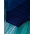 thumbnail image 6 of CHICTRY Kids Girls Sequins Open Back Ballet Dance Leotard Dress,Sizes 4-14 Lake Green 12, 6 of 7