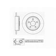 thumbnail image 4 of Winstop Brake Rotor, Rear WS239161, Jeep Grand Cherokee 2010-2005, 4 of 4